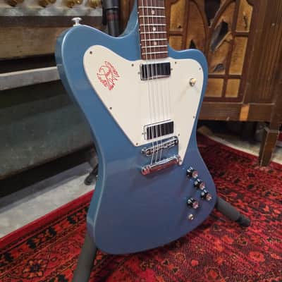 2015 Gibson Non-Reverse Firebird  Pelham Blue image 4
