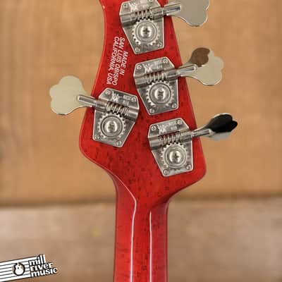 Music Man 30th Anniversary StingRay 4 2006 Crimson Red w/ OHSC – Used image 7