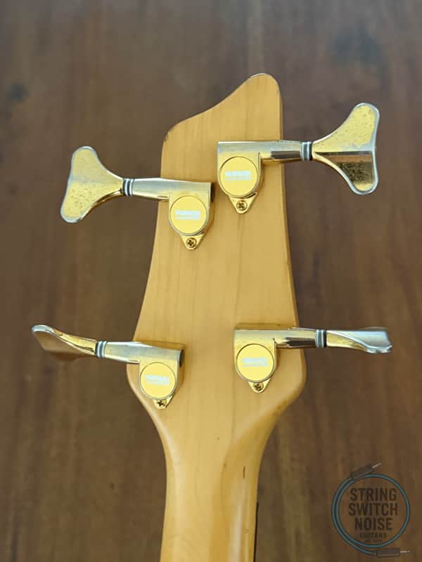 Washburn KW-1250 Bass, Kip Winger SIGNATURE MODEL, Flame Natural