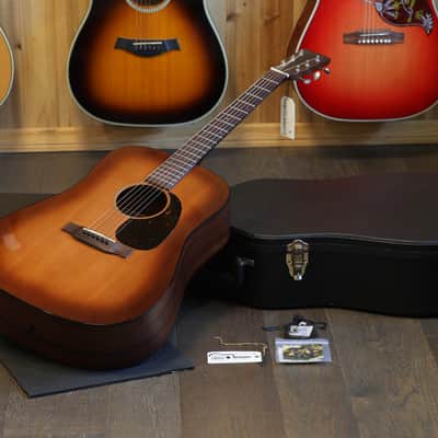 2015 Martin D-17M Dreadnought Acoustic Guitar 1933 Ambertone Burst + OHSC
