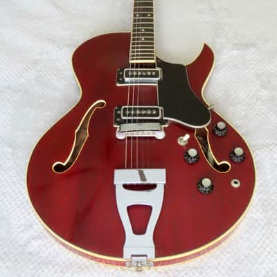 Ultra-Rare 1967 Standel 430-C Hollowbody – Sam Koontz / Harptone – Factory Gold Hardware (Serial 1004G) image 6