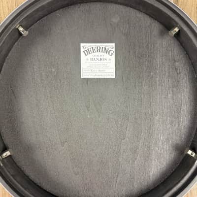 Custom Deering Rustic Wreath 5 String Banjo with Speed Finish Neck image 21