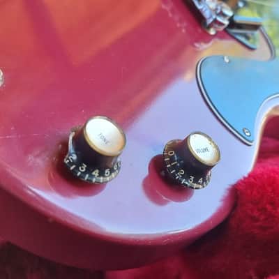 Vintage 1962 Gibson SG (Les Paul) Junior Red Refin image 8