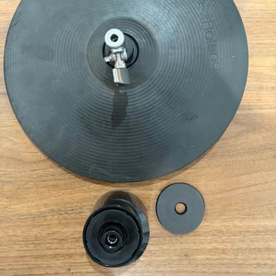Roland VH-10 V-Hi-Hat 12" Cymbal Pad 2010s - Black image 1