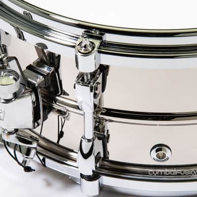 Tama Starphonic Nickel Plated Brass 6x14 Snare Drum image 5