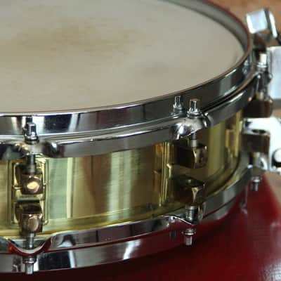 Yamaha SD935BS SD-493 14x3.5" Brass Piccolo Snare Drum 1987-1996 - Brass Bild 3