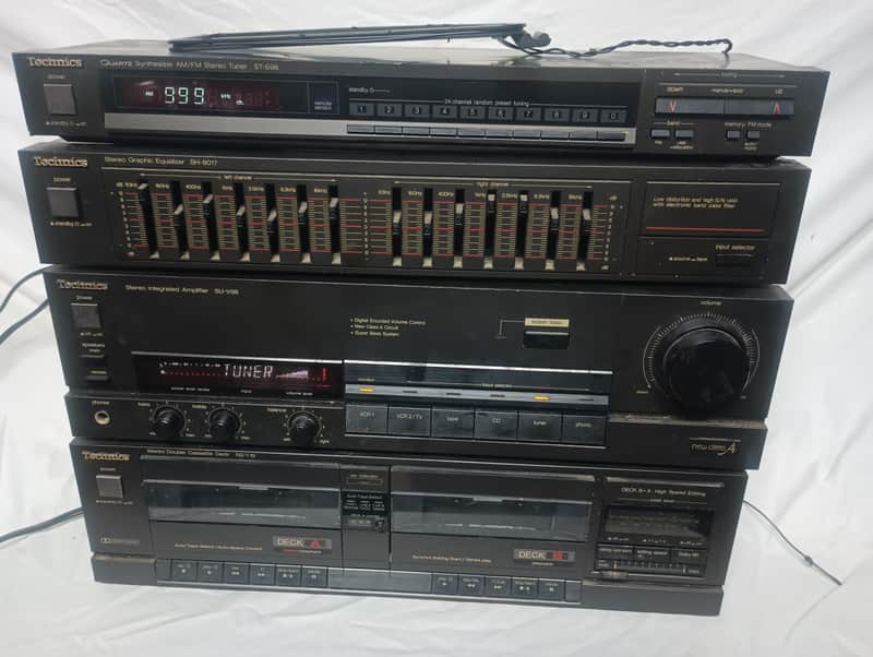Technics Stereo System STS98, SH-8017, SU-V98, RS-T19 image 1