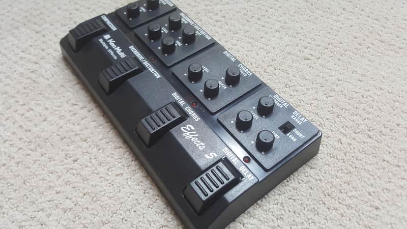 Vintage 80s Ken Multi Effects 5 Multi-FX Guitar Pedal Made In