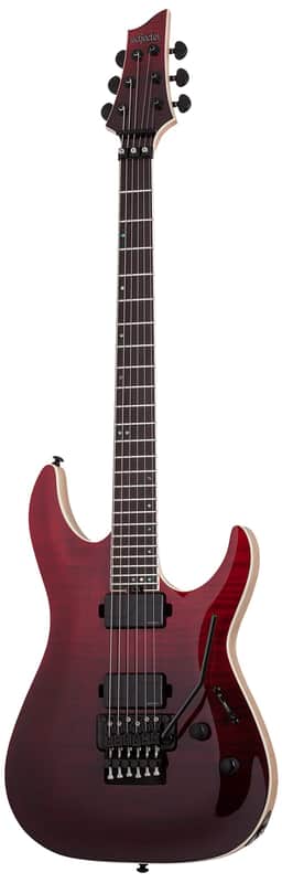 Schecter C-1 FR SLS Elite Blood Burst image 1