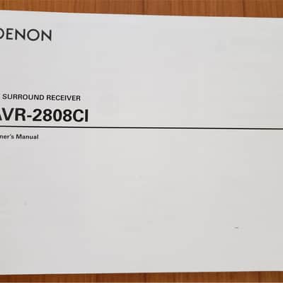 Denon AVR-2808CI 7.1 110 watts x 7 HDMI Surround Receiver image 14