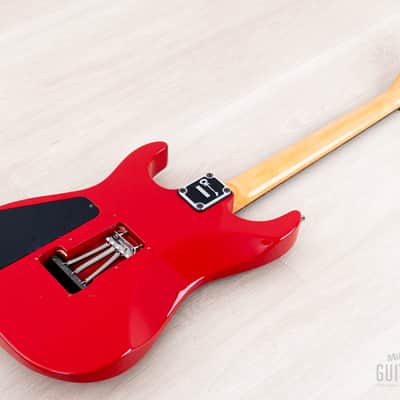 1990 Charvel by Jackson DK-065-SSH Vintage Superstrat Red w/ Floyd Rose, Model 3 Japan image 14
