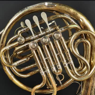 Vintage King 1159 Double French Horn w/ Case Band Instrument image 5