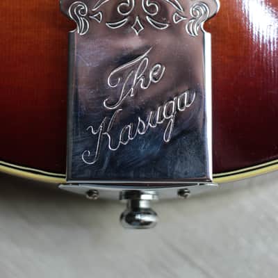 The Kasuga M-30 Custom 1970s Sunburst Mandolin image 4
