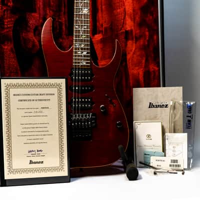 2008 Ibanez RG8470Z RG Series Electric Guitar with Case - Red Spinel image 3