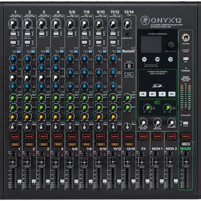 Mackie Onyx12 Premium Analog USB Mixer image 2
