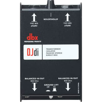 dbx DJDI 2-Channel Passive Direct Box image 2