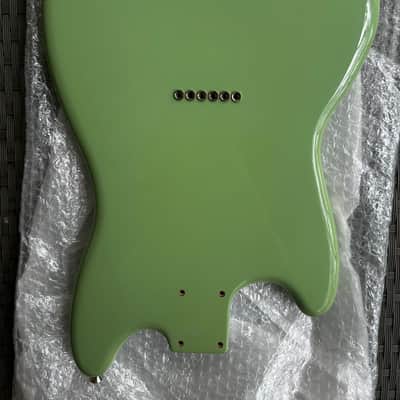 Fender Player II Mustang Series BODY, Guitar Parts Offset Birch Green image 2