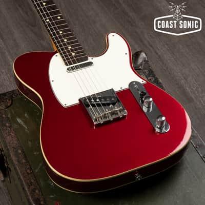 2006 ESP Edwards E-TE-100 Telecaster Candy Apple Red image 6