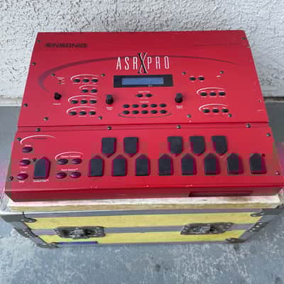 Vintage Ensoniq ASR-X Pro Resampling Production Studio 1998 - Red