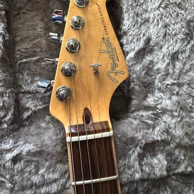 2014 Fender Limited Edition American Standard Stratocaster Channel Bound 2016 - Sonic Blue image 3