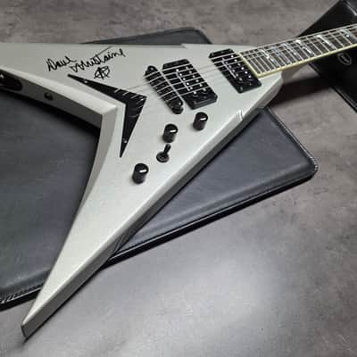 Dean Dave Mustaine King V VMNT Signature USA Custom Shop Flying V NAMM American Pre-Production Prototype 2006 PRE-GIBSON Megadeth Korina Signature Guitar Artist Owned by DAVE MUSTAINE Master Built Masterbuilt by Dean Zelinsky ESP DV8 Lawsuit image 22