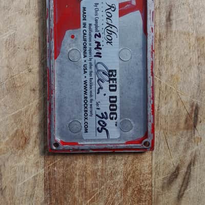 Rockbox Red Dog 2011 - Hand Dipped Red Swirl N# 305 image 7