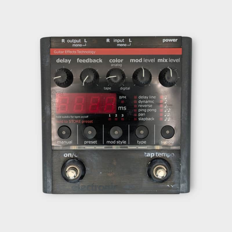 2004 – Present TC Electronic ND-1 Nova Delay Black