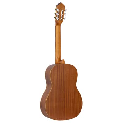 Ortega R131 Family Series Pro Solid Cedar Top Mahogany Neck Nylon 6-String Classical Acoustic Guitar w/Gig Bag image 3
