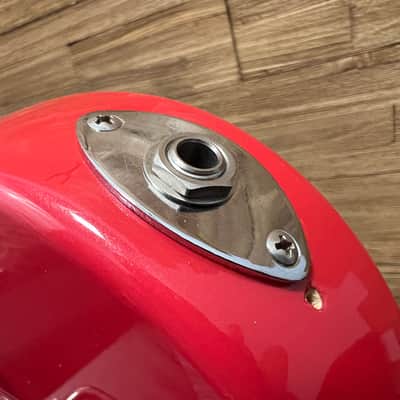 Charvel Fusion Deluxe 1990 1991 - Pearl Red MIJ * Routed for Humbucker in Neck* image 21