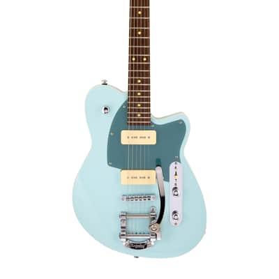 Reverend Charger 290 Bigsby Chronic Blue RW image 1