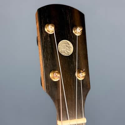 Ode Fretless Walnut Magician Nylon 5-String Openback Banjo 12" image 15