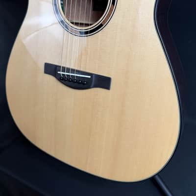 Yamaha TAG1E TransAcoustic Dreadnought Acoustic-Electric Guitar Natural w/ Soft Case (017) image 8