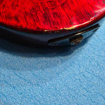 1998 Made in Japan Jackson Pro Series DK2 - Crimson Swirl - with vintage chainsaw case image 19