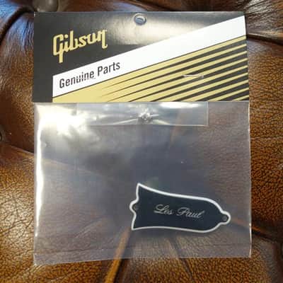 Gibson PRTR-061 1961 "Les Paul" Historic Truss Rod Cover (Black) image 1