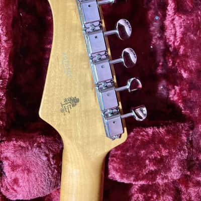 HISTORY TH-VS1 Black Stratocaster Model Made in Japan Fujigen 2007 Used image 6
