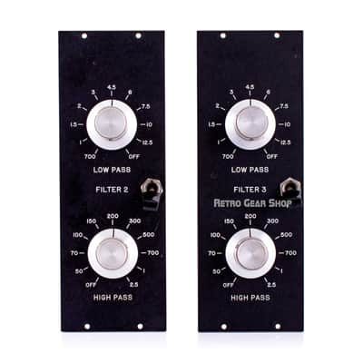 Quad Eight Electronics VFX200A VFX-200A High Pass Low Pass Filter Stereo Pair Eq equalizer image 1