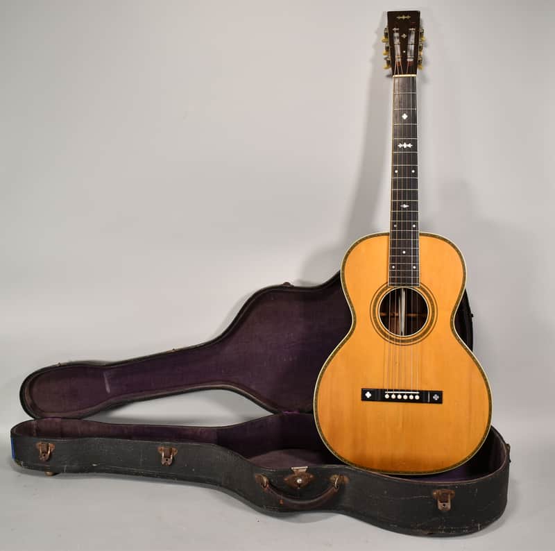 1931 Larson Brothers Prarie State 425 Natural Acoustic Parlor Guitar w/OHSC image 1