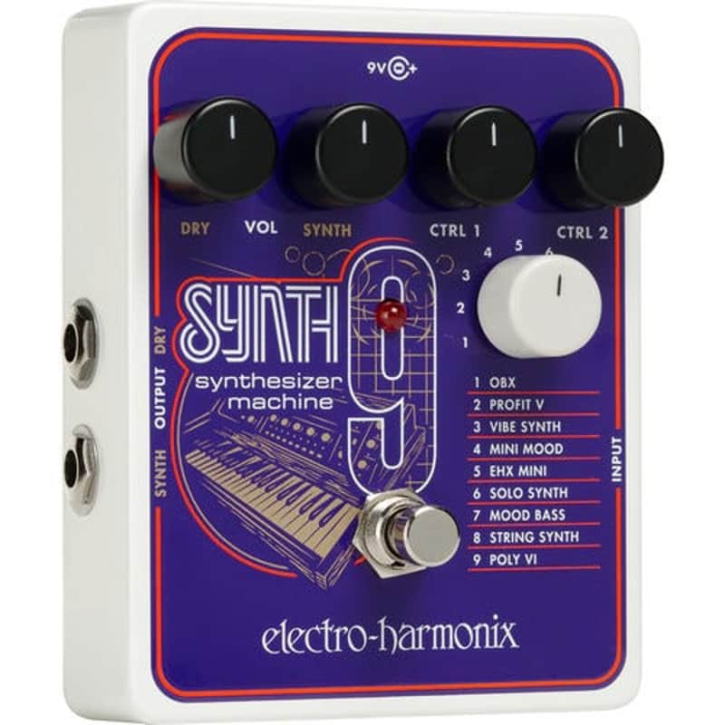 Electro-Harmonix SYNTH9 Synthesizer Machine Pedal image 1