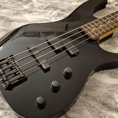 1990 Ibanez Roadbass RD707-BK w/ EMG Pickups - MIJ - Fujigen - Black - Active - 4-String Bass image 16