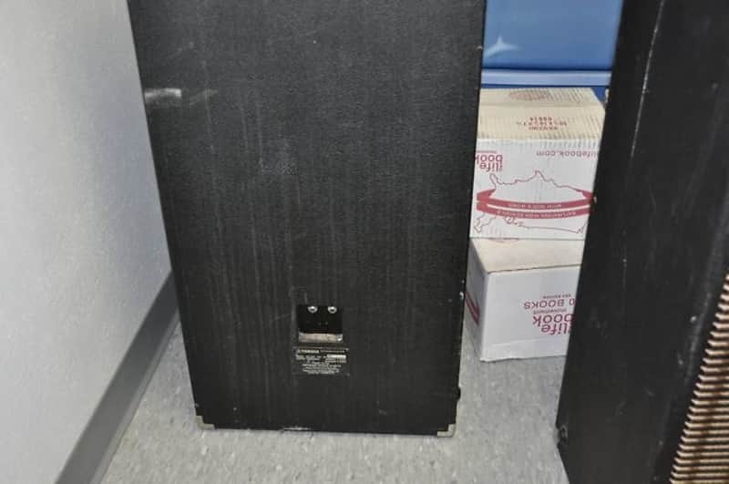 Yamaha SO112T Speaker Enclosures (2) 1978-80 Black/Orange | Reverb