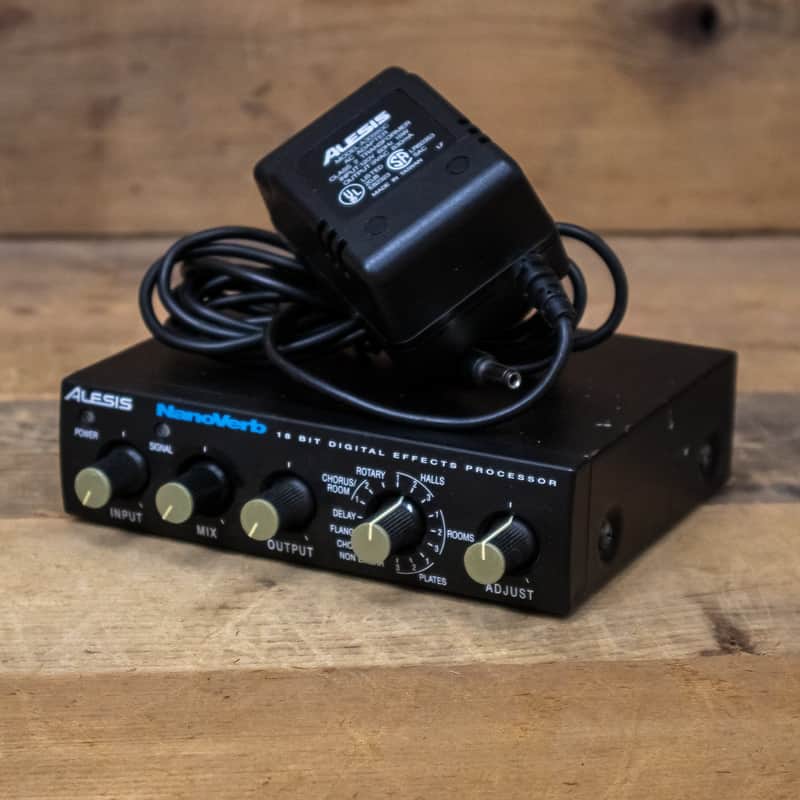 Alesis Nanoverb Reverb Effects Processor Nano-Verb 16-Bit | Reverb