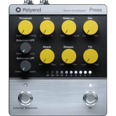 Polyend Press Analog Stereo Compressor with VST Controls image 1