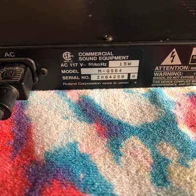 Roland M-GS64 Keyboard Sound Module image 8