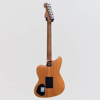 Fender American Acoustasonic Jazzmaster Acoustic-Electric Guitar - Arctic White image 10