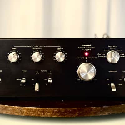 🎶✨ Sansui AU-5500 / AU5500 Vintage Integrated Amplifier