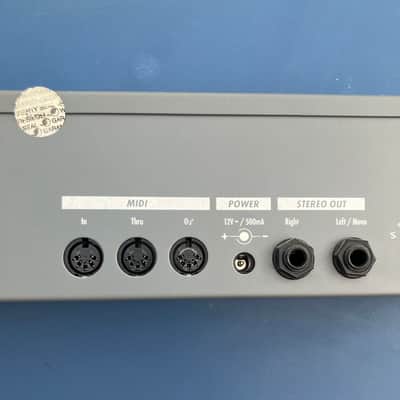Waldorf Pulse Rackmount Synthesizer 1995 - Blue image 7