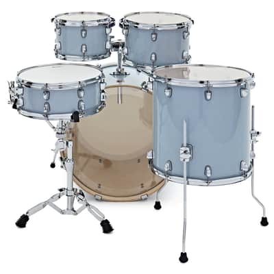 Premier Artist Series 22" 5PC Birch Drum Shell Pack Steel Grey PAB22-5SP1SGL image 2