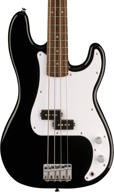 Squier Sonic Precision Bass - Black, The Perfect Beginner or Intermediate Bass, W / Pro Setup & Ships Fast ! image 1