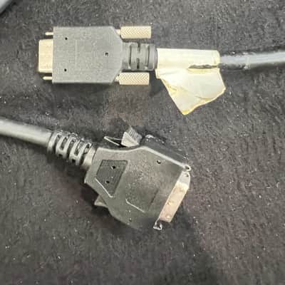 Avid / Digidesign 1 ft adapter cable MINI-DIGILINK (FEMALE) TO DIGILINK (MALE) P/N 9180-61373-00 DIGIDESIGN Pro Tools HD HDX cable image 2