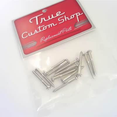 True Custom Shop® Nickel Tremolo Mounting Screws for Fender Strat 12 Pack image 2